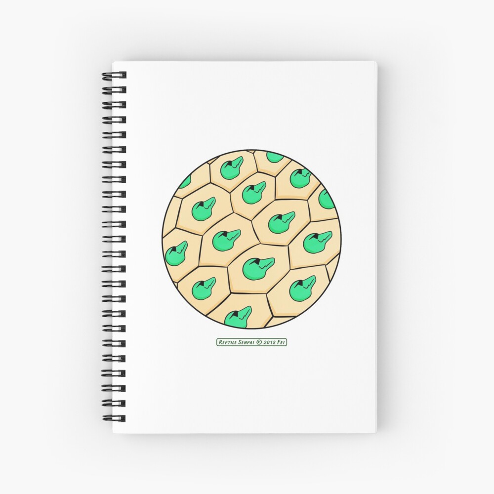 Item preview, Spiral Notebook designed and sold by reptilesenpai.