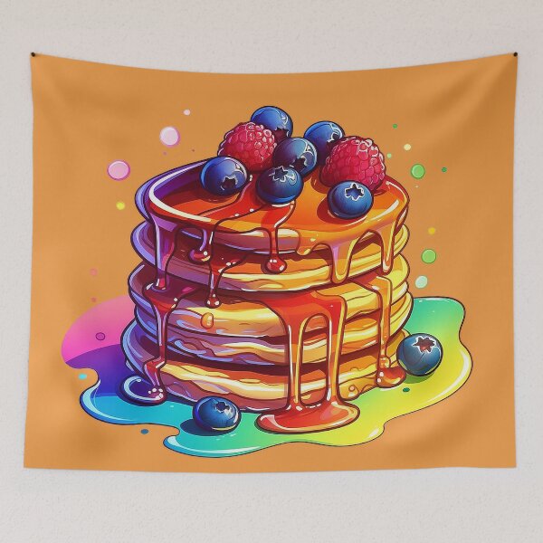 Item preview, Magical Rainbow Pancakes designed and sold by RingLeaderMomma.