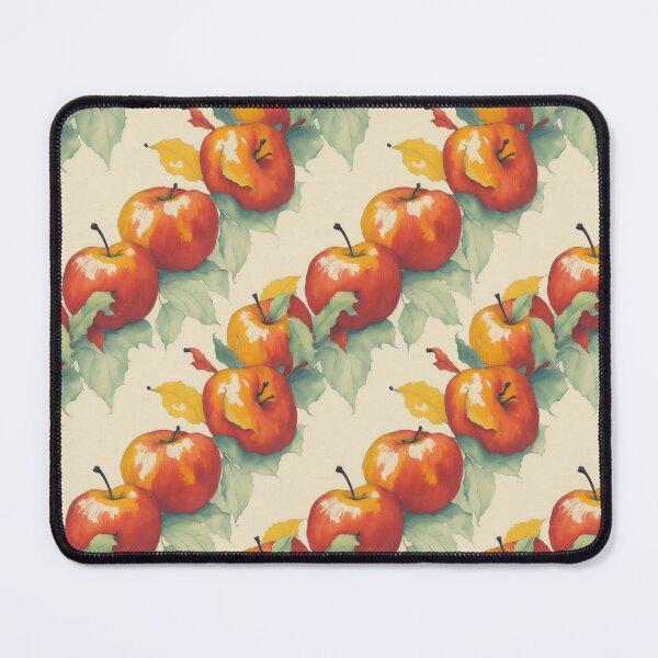 Item preview, Retro autumn apples in old-fashioned colors designed and sold by AQuirkyApple.