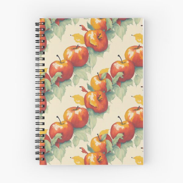 Item preview, Retro autumn apples in old-fashioned colors designed and sold by AQuirkyApple.