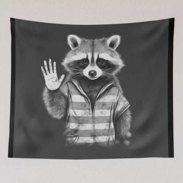 Item preview, Raccoon-Man designed and sold by NapNapSleeper.