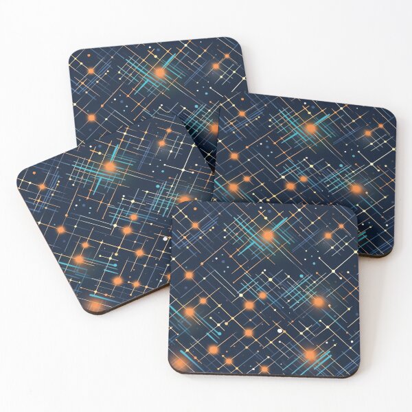 Item preview, Cosmic Plaid 3 designed and sold by Pedra Panda.