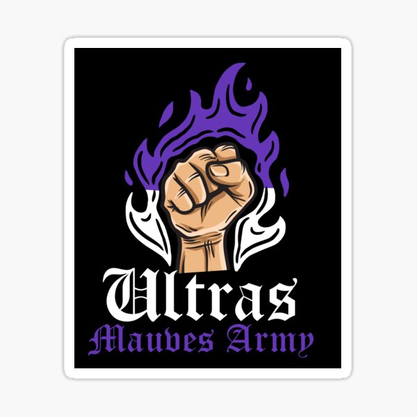 Aperçu de l'œuvre Armée des Mauves 2003 - Ultras RSCA créée et vendue par Muss 86.