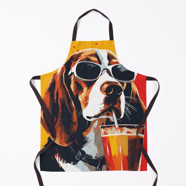 Item preview, Beagle wearing sunglasses - Cool cocktail dog designed and sold by Straya75.