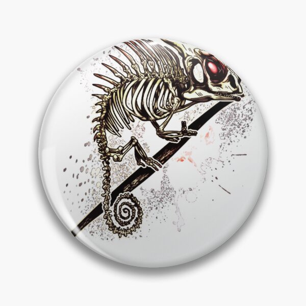 Item preview, Jacksons Chameleon bone Skeleton designed and sold by Art-Clothes-Re.