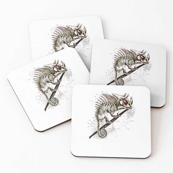 Item preview, Jacksons Chameleon bone Skeleton designed and sold by Art-Clothes-Re.