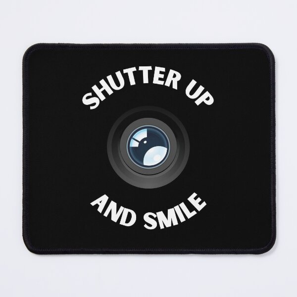 Item preview, Shutter Up And Smile Photography Lens Design designed and sold by RektRepublic.