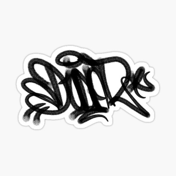 Item preview, DOUBT GRAFFITI TAG designed and sold by simplementemarc.
