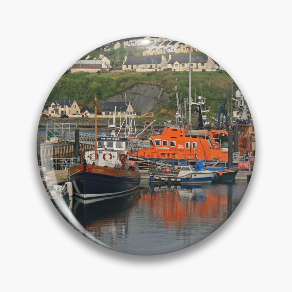 Item preview, Harbour View, Mallaig, May 2023 designed and sold by RedHillDigital.