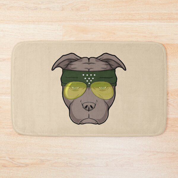 Artikelvorschau, Dog with bandana and sunglasses entworfen und verkauft von Donutlovers.