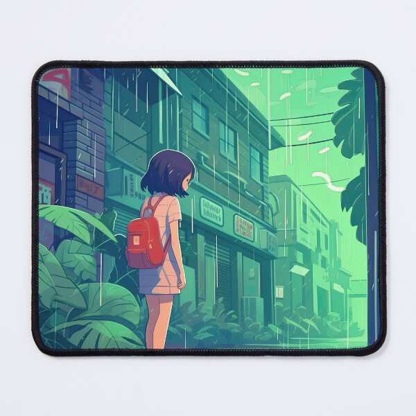 Item preview, Girl caught in the Rain designed and sold by Pedra Panda.