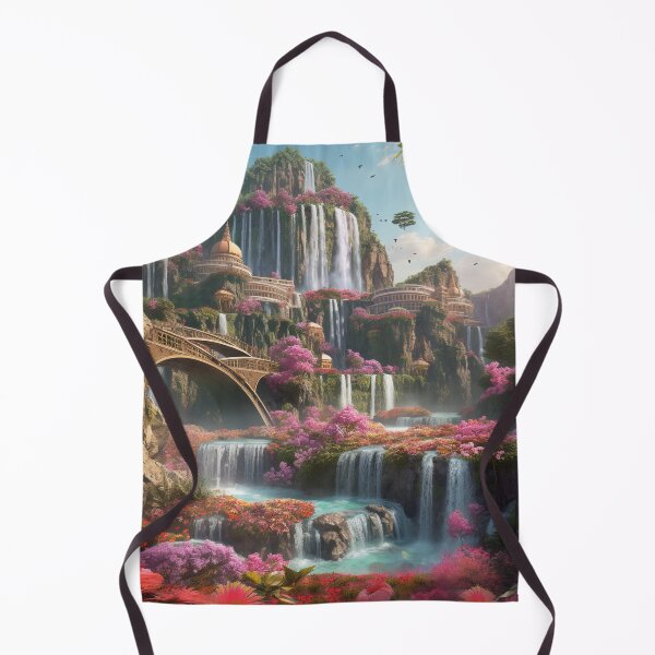 Item preview, 3d Cascading Waterfall with Bridges designed and sold by Serena789.
