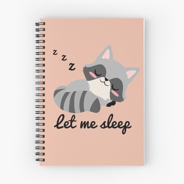 Item preview, cute sleeping raccoon designed and sold by yessebel.