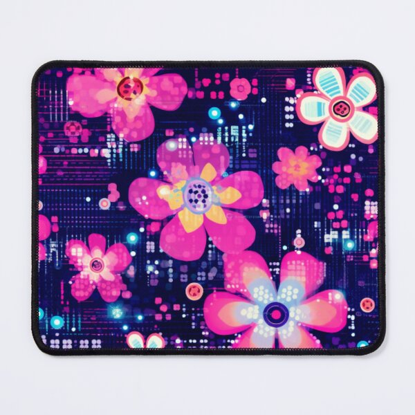 Item preview, Binary Blooms: Where Technology Meets Floral Elegance in a Creative Print designed and sold by centaurydesigns.