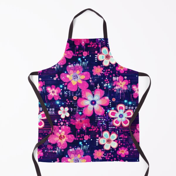 Item preview, Binary Blooms: Where Technology Meets Floral Elegance in a Creative Print designed and sold by centaurydesigns.