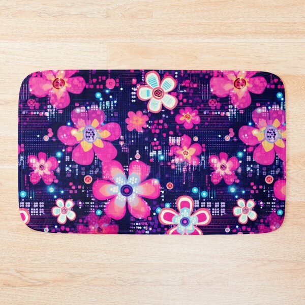 Item preview, Binary Blooms: Where Technology Meets Floral Elegance in a Creative Print designed and sold by centaurydesigns.
