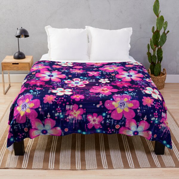 Item preview, Binary Blooms: Where Technology Meets Floral Elegance in a Creative Print designed and sold by centaurydesigns.