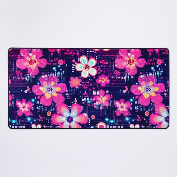 Item preview, Binary Blooms: Where Technology Meets Floral Elegance in a Creative Print designed and sold by centaurydesigns.