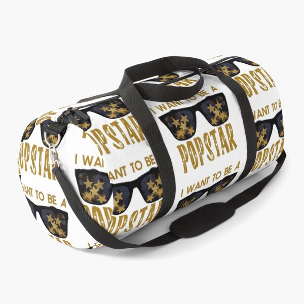 Item preview, I Want to Be A Popstar - Black Sunglasses with Golden Star Reflections designed and sold by Fotofus.