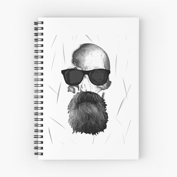 Item preview, skull with beard designed and sold by JokeWormstalDe.