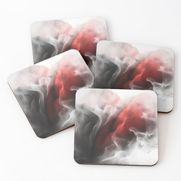 Item preview, Red Black up in smoke designed and sold by AWSai-4.