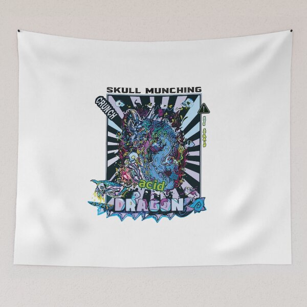 Item preview, SKULL MUNCHING ACID DRAGON designed and sold by Deathoftheself.