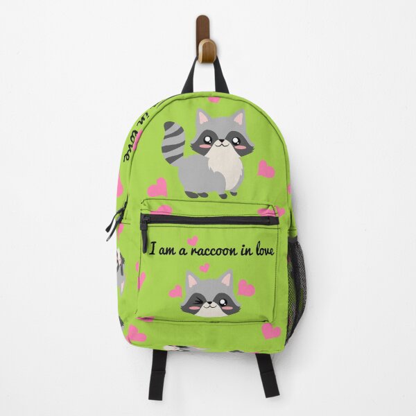 Item preview, cute raccoon in love designed and sold by yessebel.