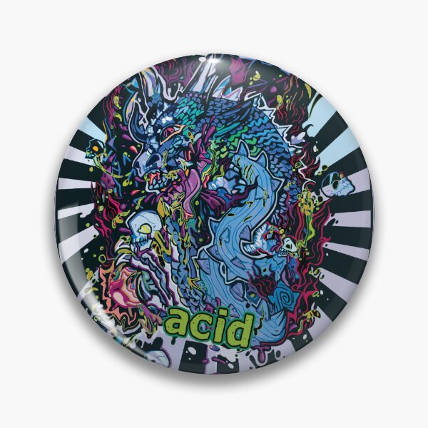 Item preview, SKULL MUNCHING ACID DRAGON designed and sold by Deathoftheself.