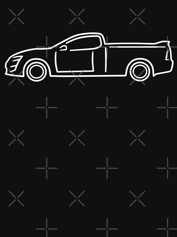 Thumbnail 7 of 7, Essential T-Shirt, Ford FPV Pursuit UTE designed and sold by AutoClub.