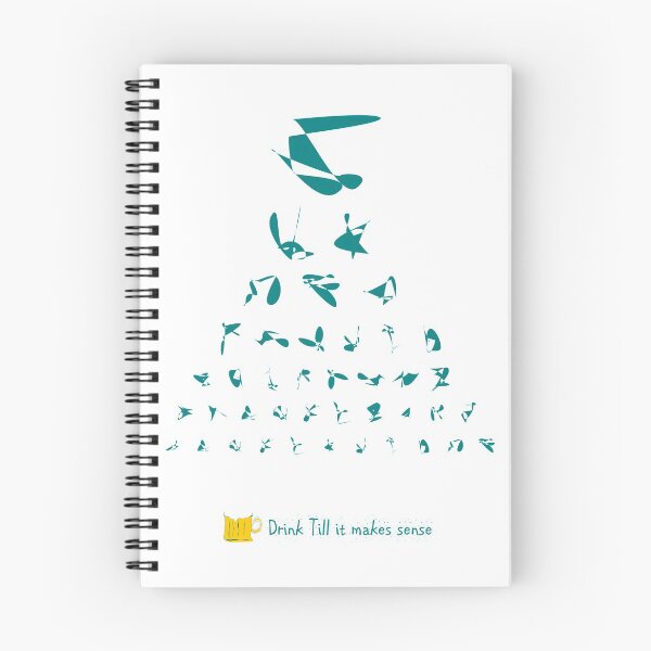 Item preview, Beer Snellen chart  designed and sold by Keshava Shukla.