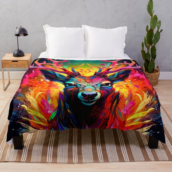 Item preview, Rainbow Deer designed and sold by NRGArtwork.