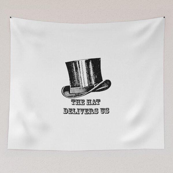 Item preview, The Hat Delivers Us designed and sold by froglibrarian.