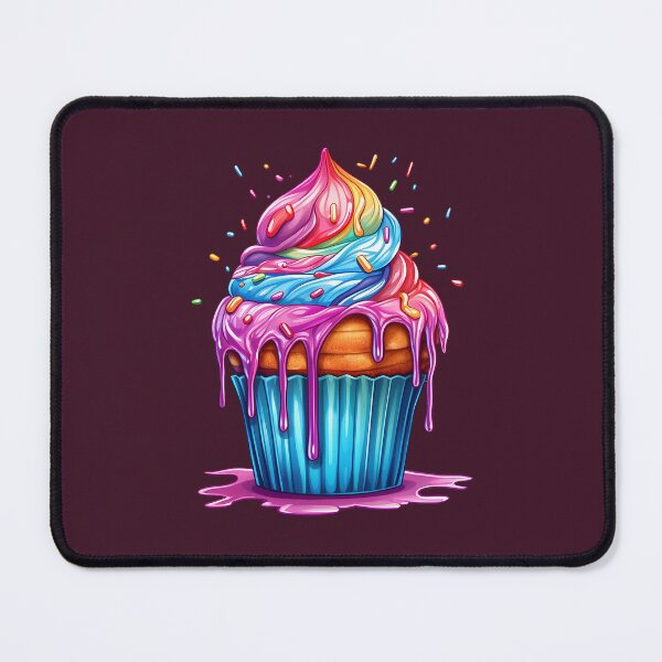 Item preview, Magical Rainbow Sprinkles Cupcake designed and sold by RingLeaderMomma.