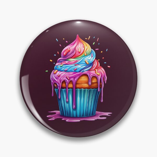 Item preview, Magical Rainbow Sprinkles Cupcake designed and sold by RingLeaderMomma.