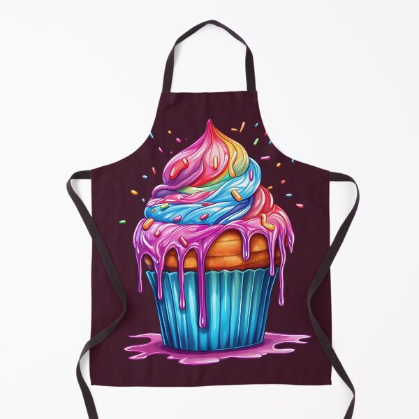 Item preview, Magical Rainbow Sprinkles Cupcake designed and sold by RingLeaderMomma.