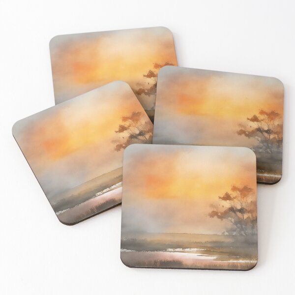 Item preview, Evening in fields designed and sold by SimpleWallArt.