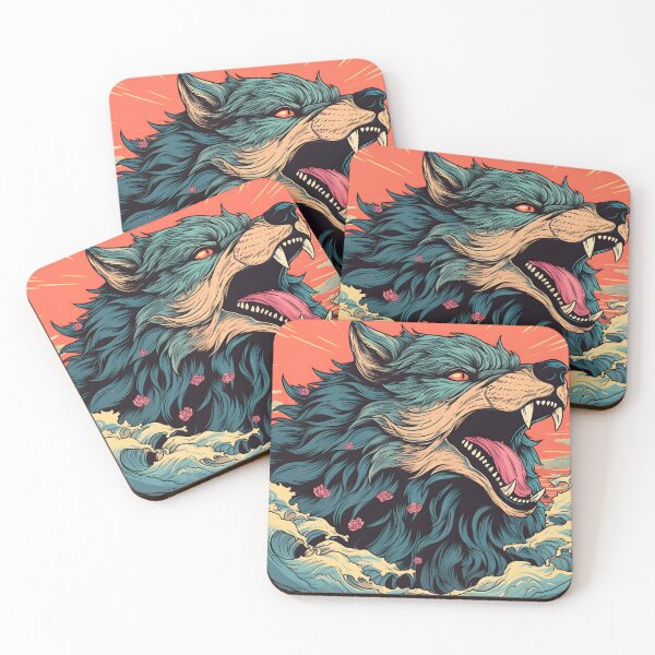 Item preview, wolf designed and sold by Free-Blue.