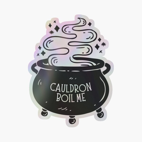 Item preview, cauldron boil me designed and sold by catdiasart.