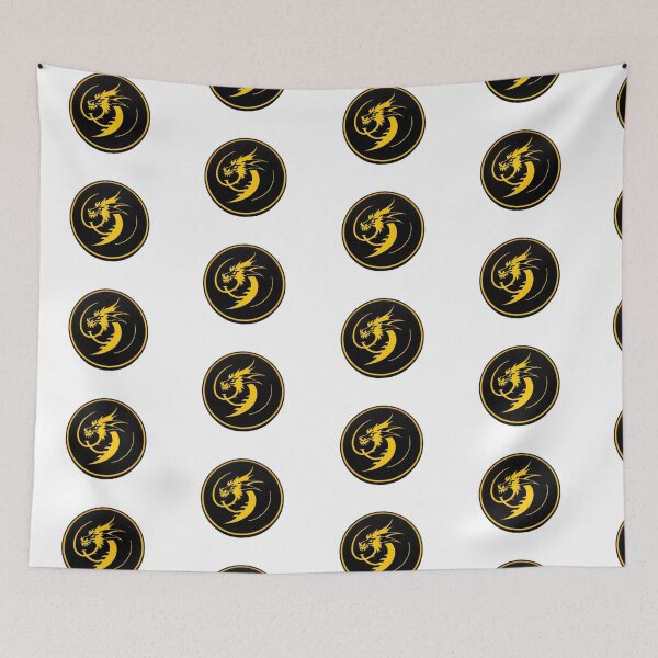 Item preview, yellow dragon logo designed and sold by Artcolage87.