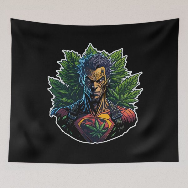 Item preview, Cannabis Superhero designed and sold by ZirumsGarden.