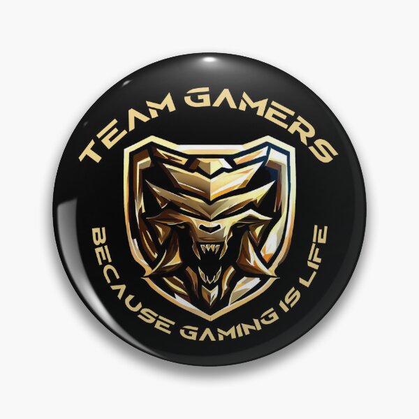 Item preview, Logotipo increíble de Team Gamers designed and sold by TemporaryChaos.