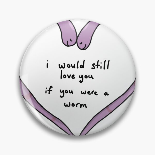 Item preview, Worm love heart designed and sold by fesbianleminist.