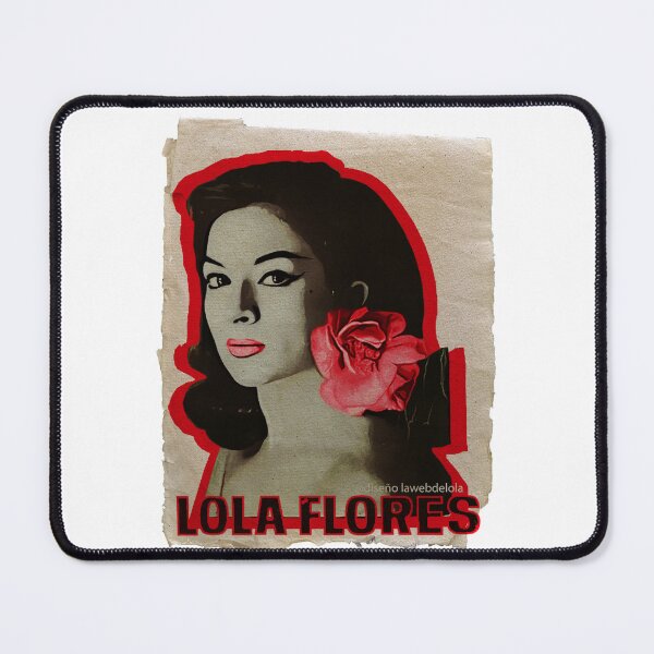 Item preview, Lola Flores Red Flower Vintage designed and sold by JmB Folkloricas.