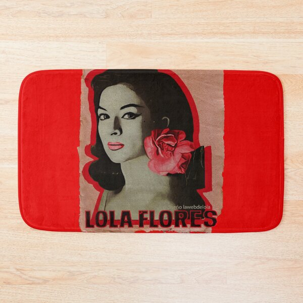 Item preview, Lola Flores Red Flower Vintage designed and sold by JmB Folkloricas.