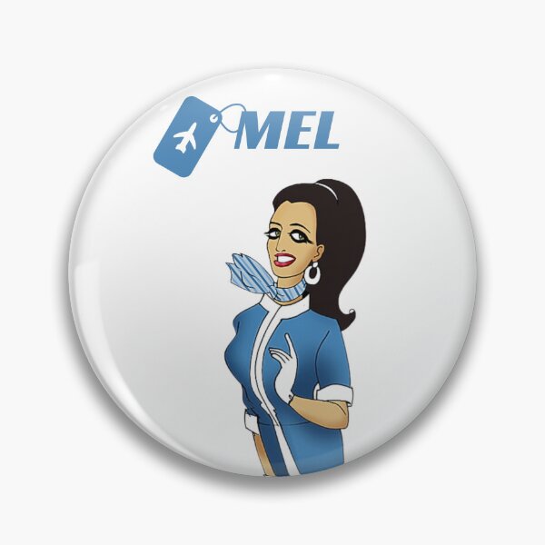 Item preview, PAM ANN MEL Melbourne Australia Tullamarine Airport code  designed and sold by HRHPAMANN.