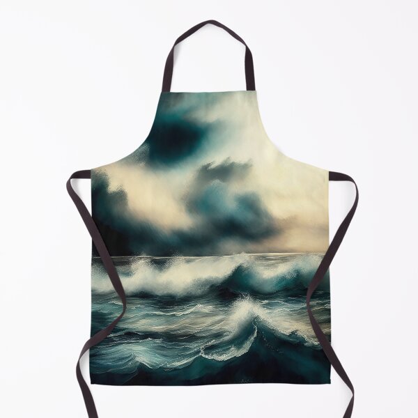 Aperçu de l'œuvre Mer noire - tempête créée et vendue par SimpleWallArt.