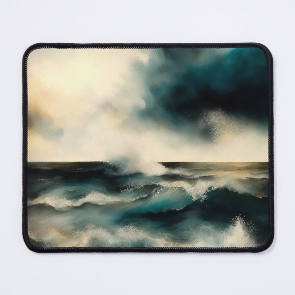 Item preview, Dark sea - storm designed and sold by SimpleWallArt.