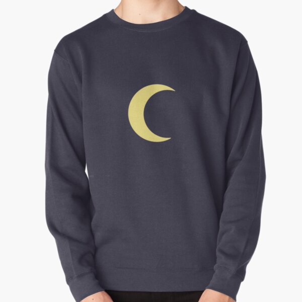 Black and fluorescent yellow To the Moon sweatshirt - New