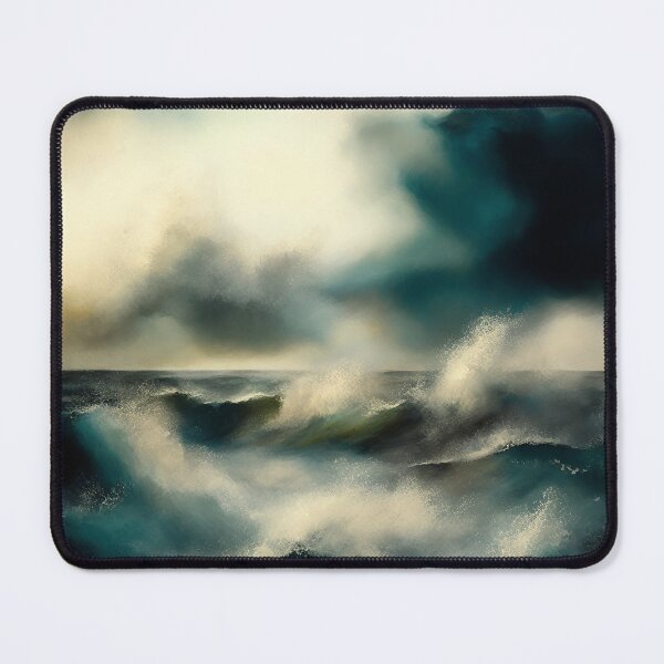 Item preview, Dark sea - storm designed and sold by SimpleWallArt.