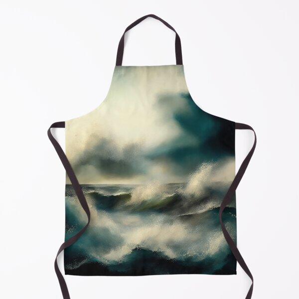 Aperçu de l'œuvre Mer noire - tempête créée et vendue par SimpleWallArt.